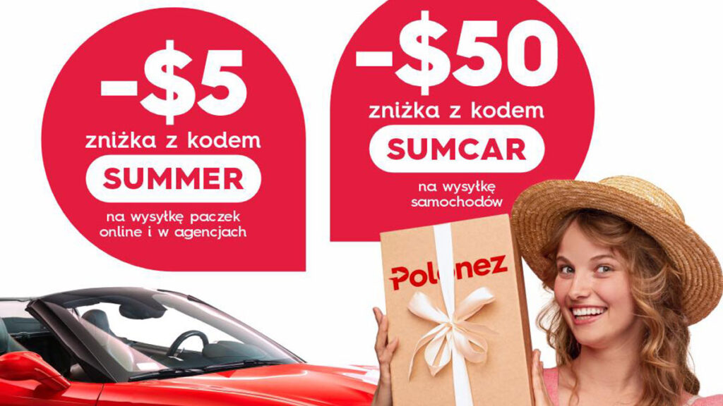 Wysylka paczek do polski z usa z letnimi oszczednosciami polonez america kat