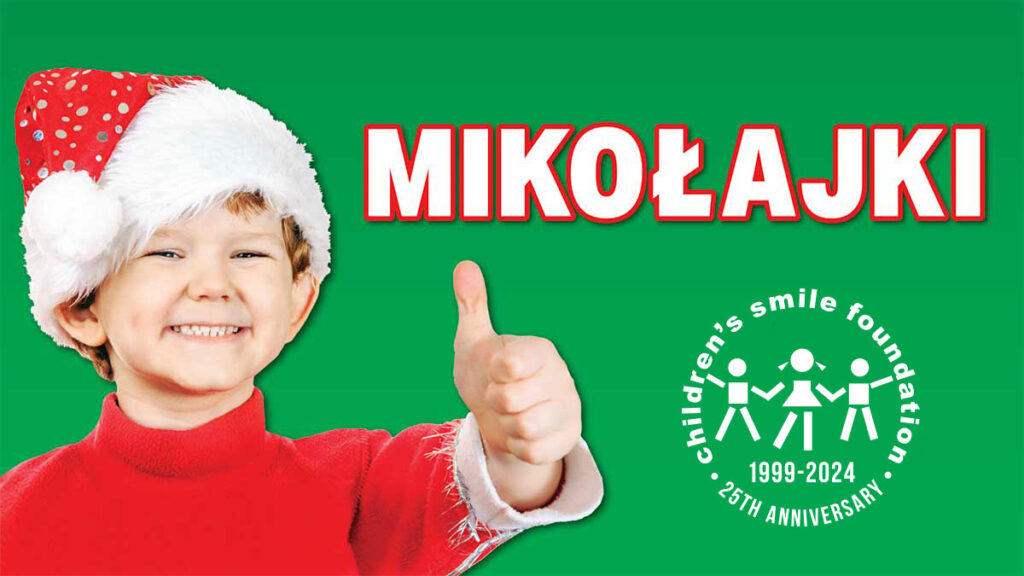 Zabawa mikolajkowa fundacji usmiech dziecka na greenpoincie kat
