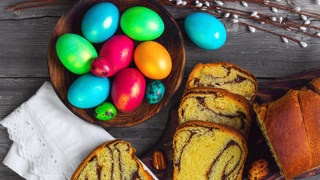 Zakupy na wielkanoc w usa w internecie i w sklepie polskie kielbasy pierogi ciasta chleby kat