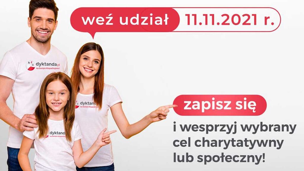 Zapisz sie na charytatywne dyktando z okazji swieta niepodleglosci kat