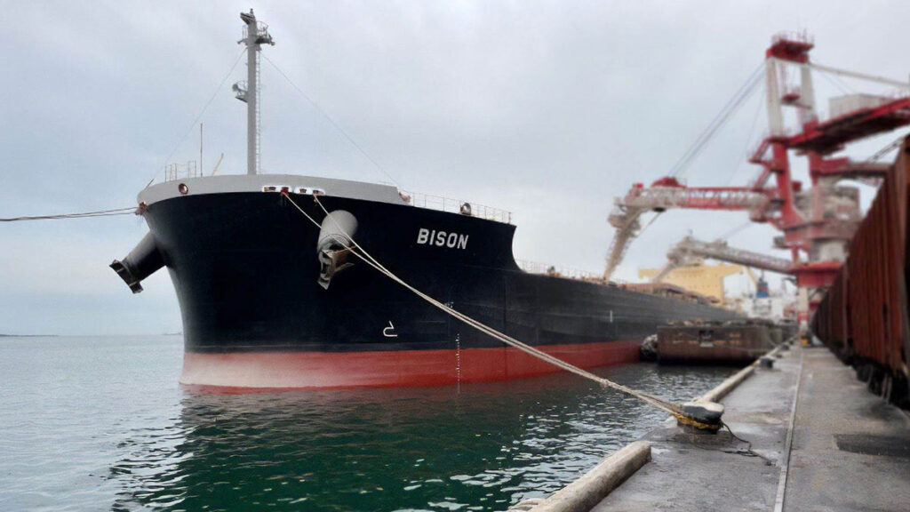 Ze stanow zjednoczonych do ukrainy dotarl pierwszy statek z weglem metalurgicznym przeznaczony dla grupy metinvest kat