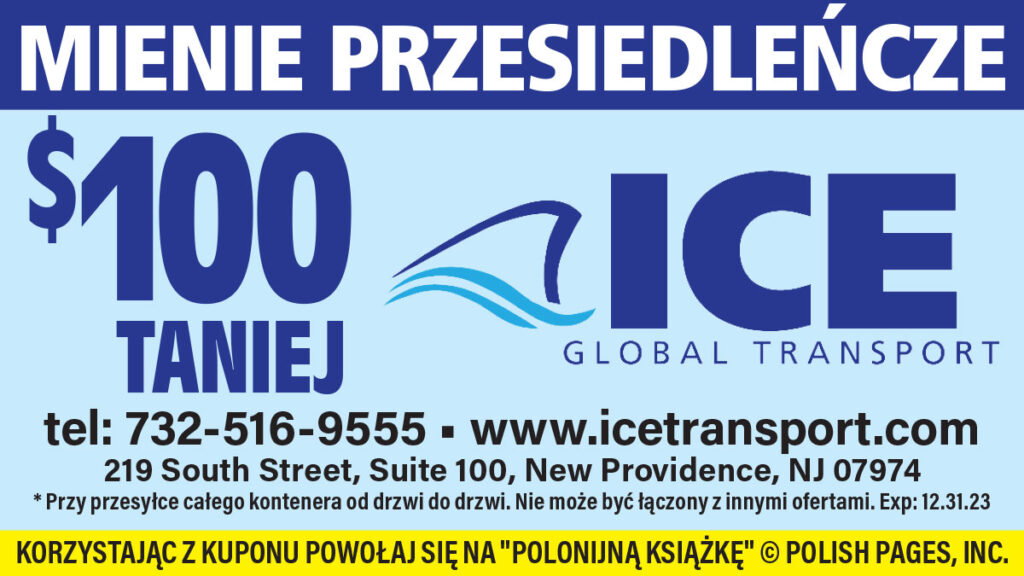 Znizka na mienie przesiedlencze i samochody z usa do polski z ice global transport nj kat
