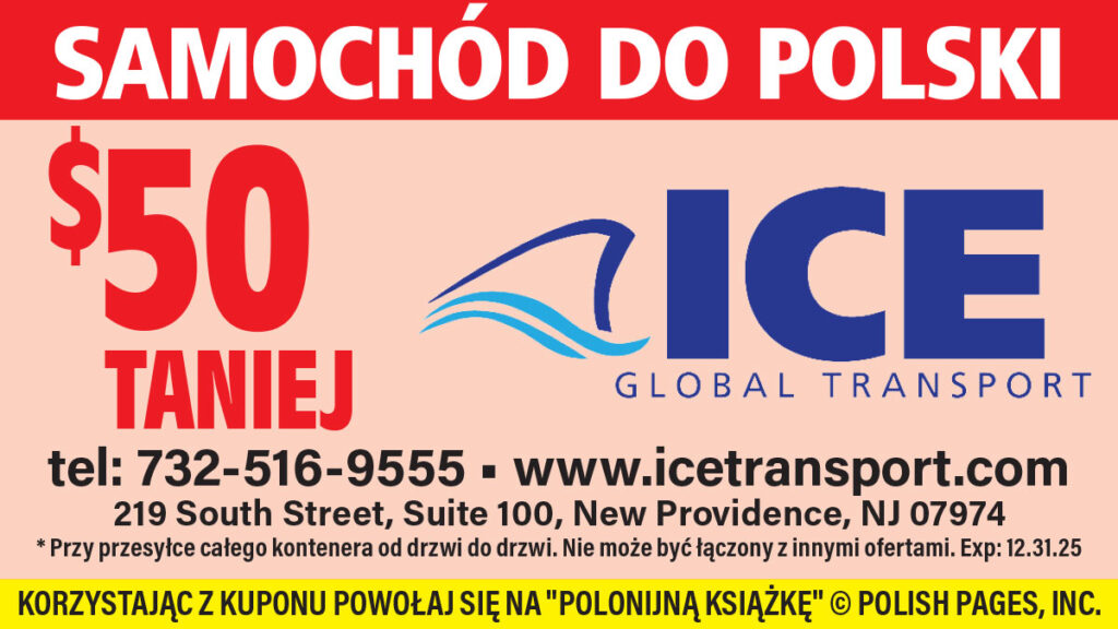 Znizka na transport samochodu z usa do polski wysylaj przez i c e global transport kat
