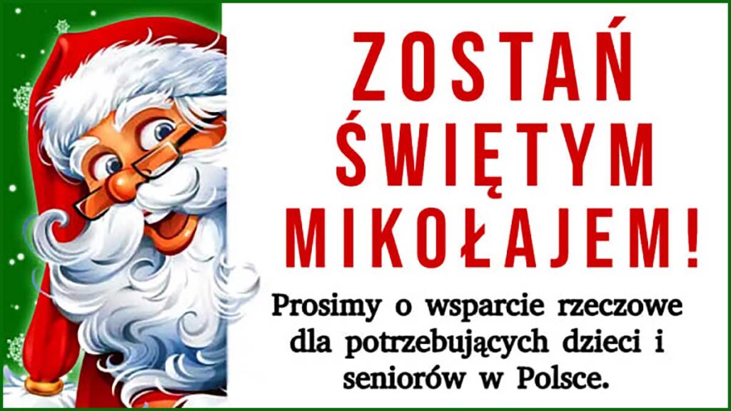 Zostan swietym mikolajem podaruj dziecku usmiech akcja polonia of long island kat