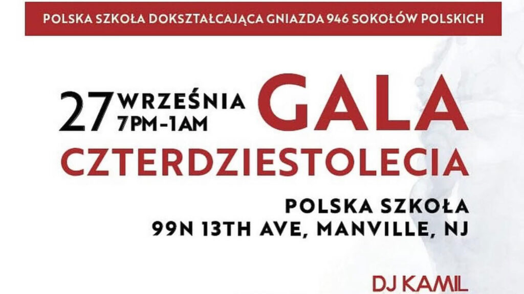 Bal jubileuszowy polskiej szkoly w manville kat