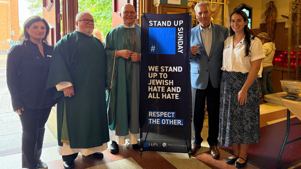 Brooklyn catholic church among participants in stand up sunday a nationwide call for end to antisemitism and faith based hate kat