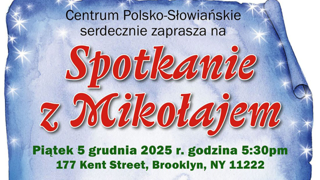 Centrum polsko slowianskie zaprasza na spotkanie z mikolajem kat