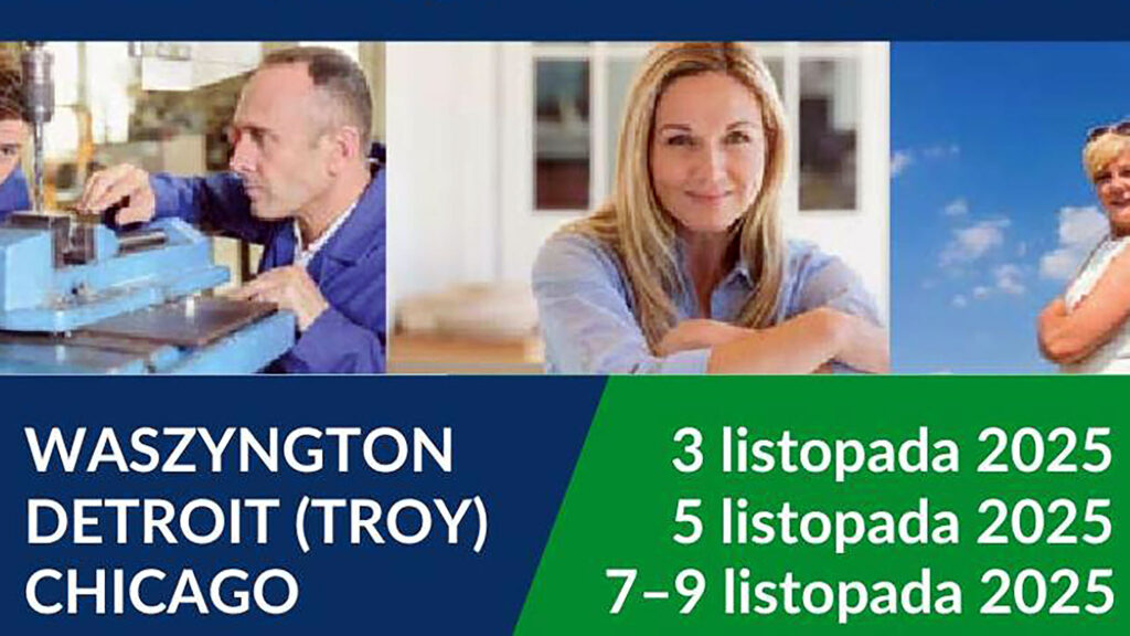 Dni poradnictwa zus w usa w washington detroit chicago kat