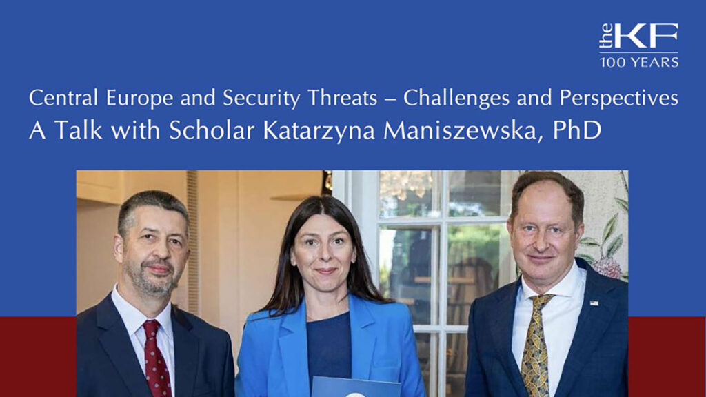 Lecture by katarzyna maniszewska phd central europe and security threats challenges perspectives kat