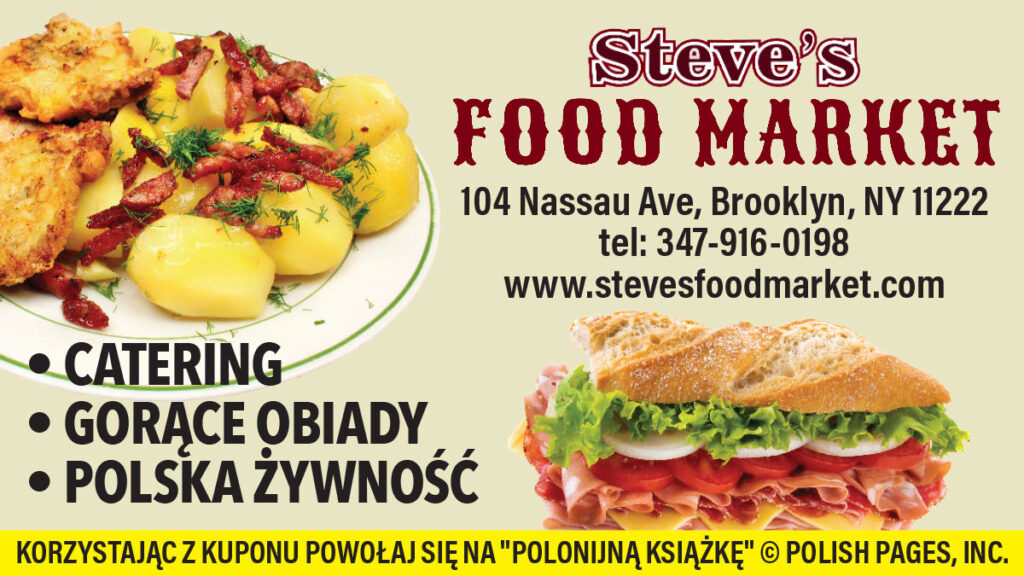 Polski sklep i restauracja na greenpoincie steves food market kat