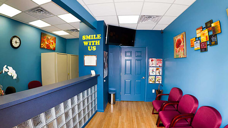 Smile building interior
