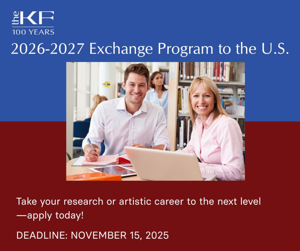 The kosciuszko foundation exchange to the u s program deadline approaching kat