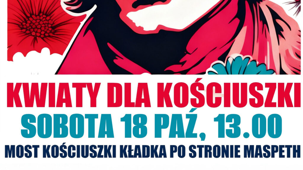 Uroczystosc kwiaty dla kosciuszki w nowym jorku kat