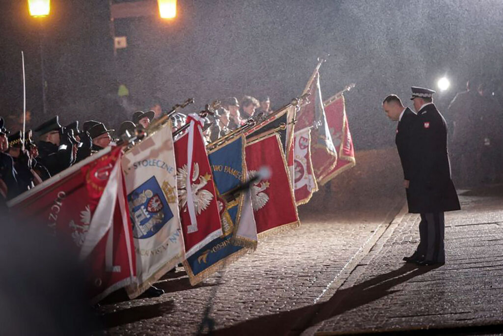 Rocznica Powstania Wielkopolskiego Prezydent Nawrocki (fot. Archidiecezja Poznańska)