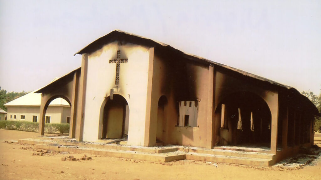 Nigeria church damage