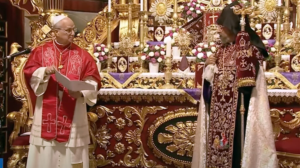 Pope istanbul church