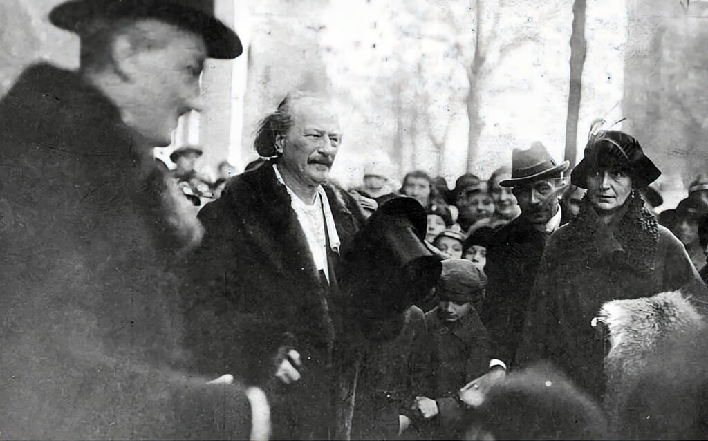 Przyjazd ignacego jana paderewskiego do poznania domena publiczna