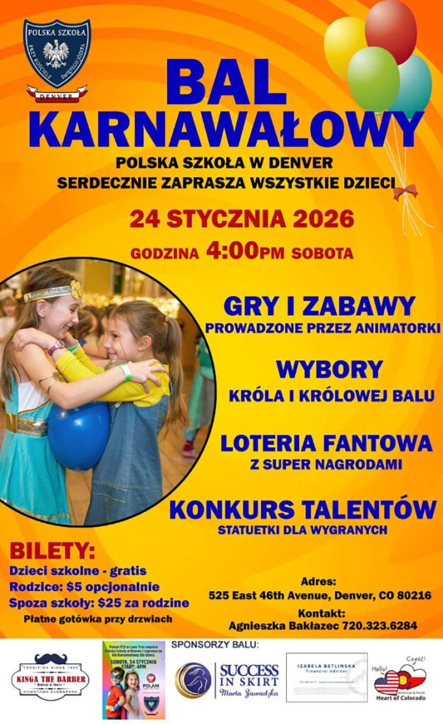 Bal karnawalowy kolorado poster