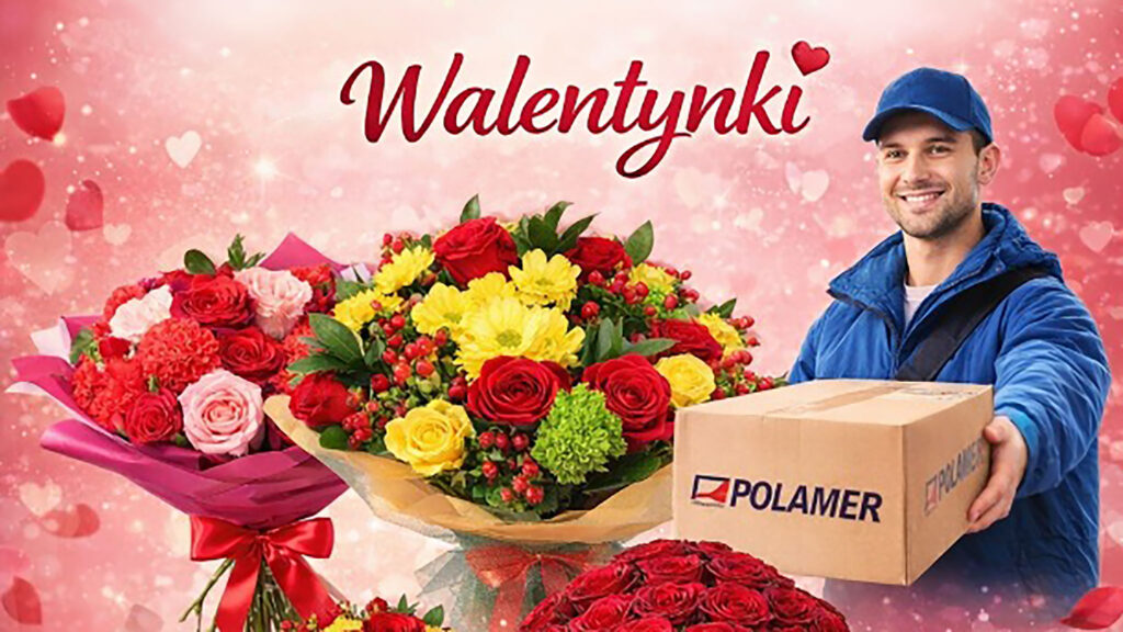 Polamer walentynki paczka do polski