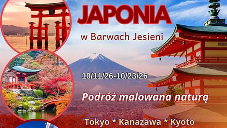JAPONIA W BARWACH JESIENI z Voyager Club USA head