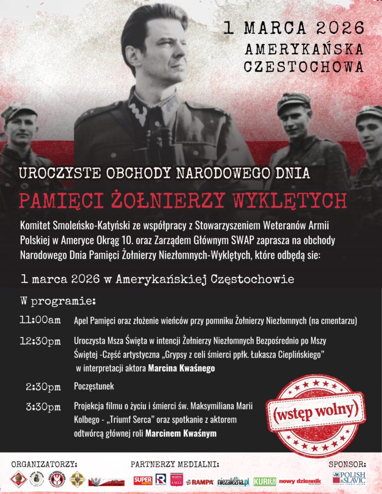 Obchody Narodowego Dnia Pamięci Żołnierzy Wyklętych Niezłomnych