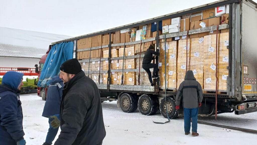 Vatican truck aid