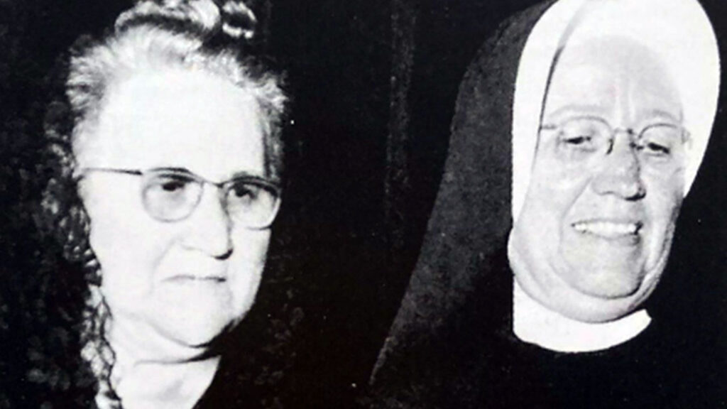 Audytorki na Soborze vatican II Marie Louise Monnet i Mary Luke Tobin