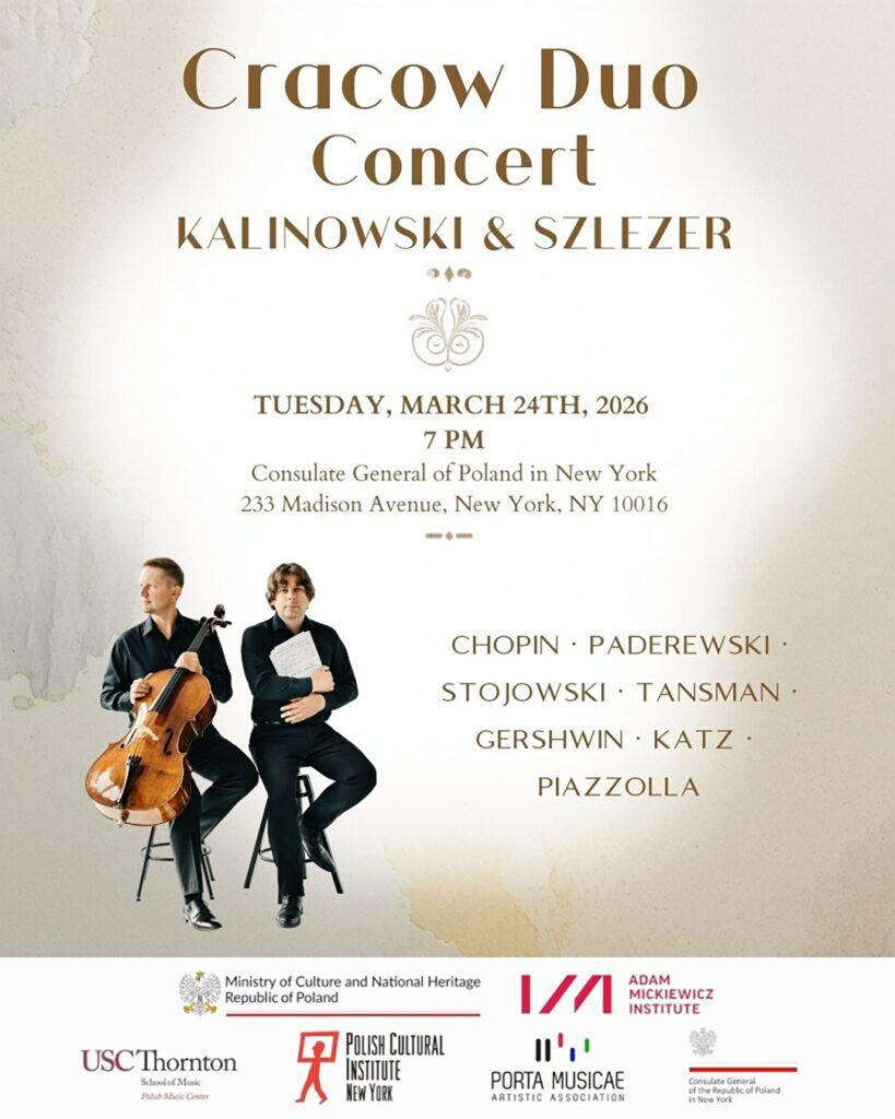 Koncert Cracow Duo 2026 konsulat body