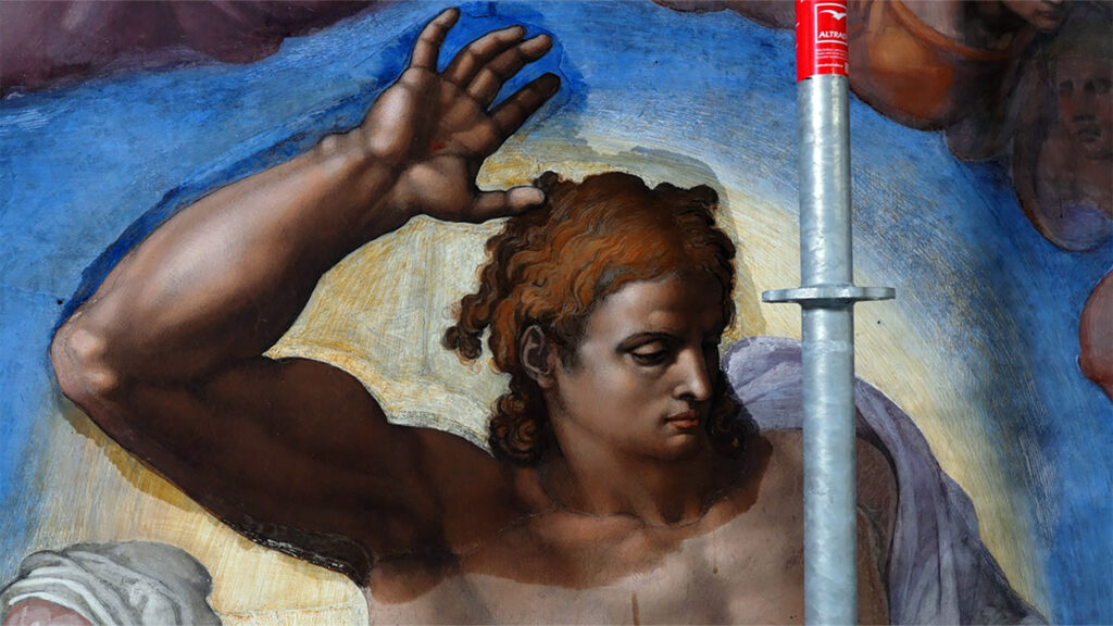 Michelangelo portrait head