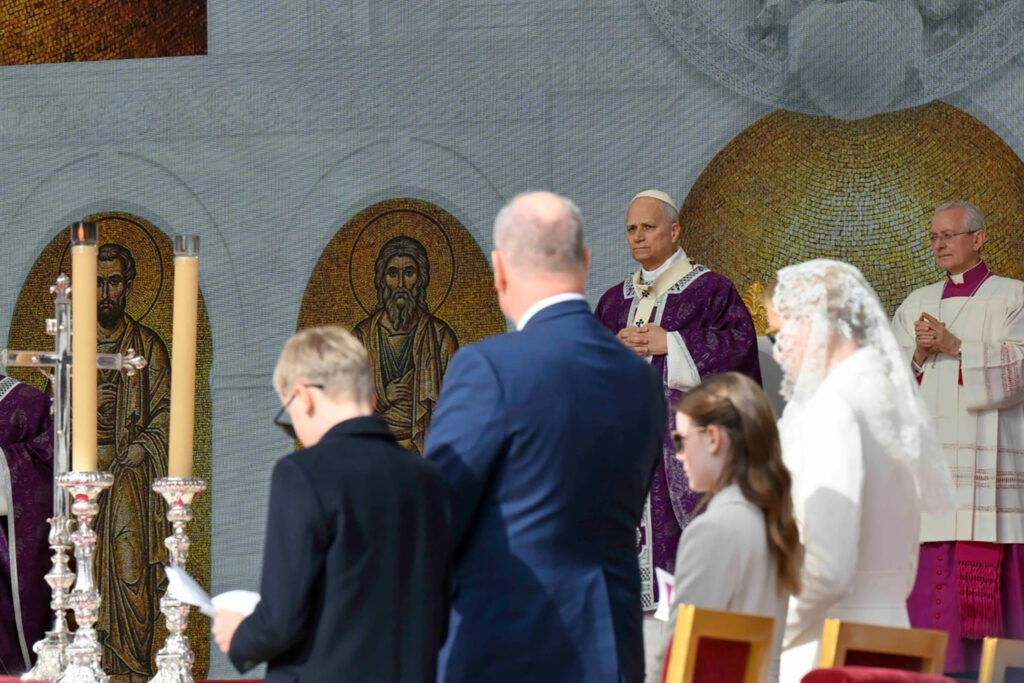 Monaco pope vatican body