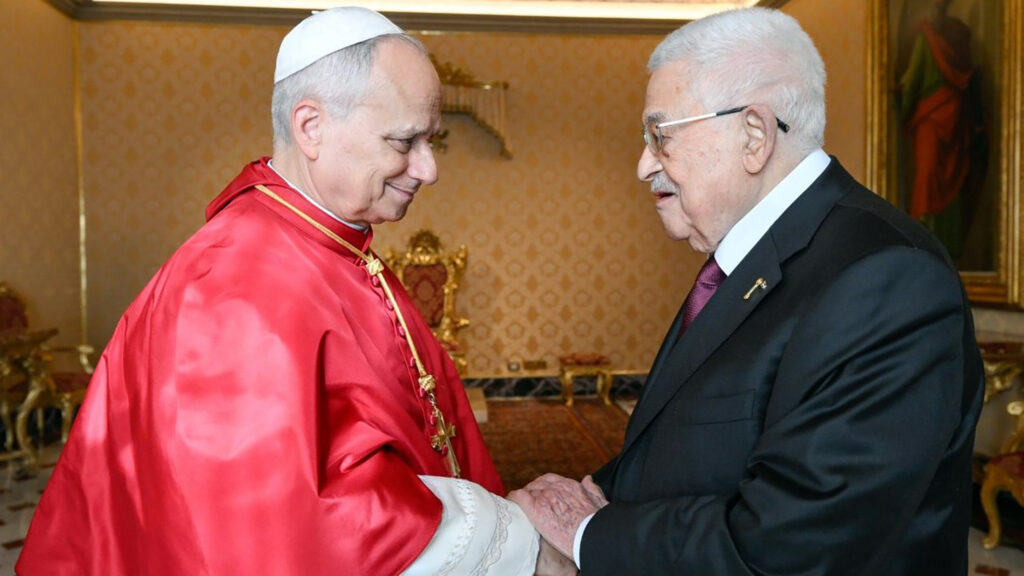 Vatican palestine meeting head