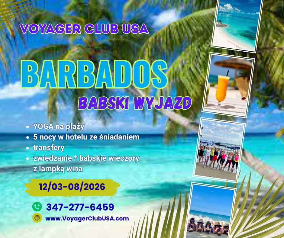 Babski Wyjazd na Barbados z Vojager