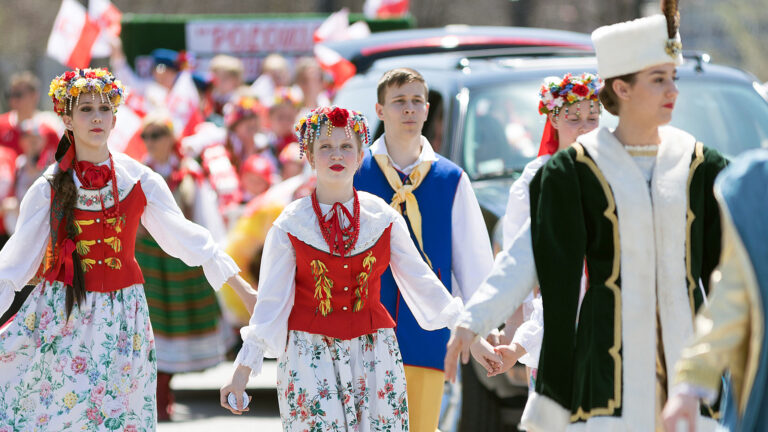 Chicago, Illinois Polish Constitution Day Parade Photo by RobertoGalan