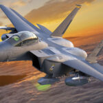 McDonnell Douglas F 15E Strike Eagle carrying Standoff Cruise Missile AGM 158 Jassm armament — Photo by MikeMareen