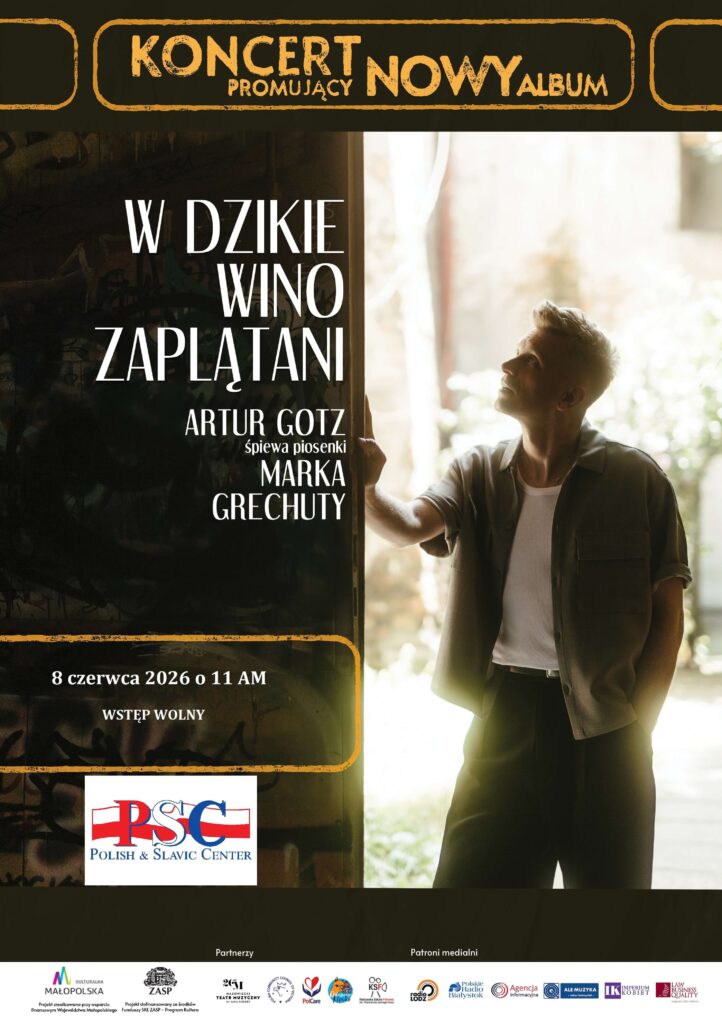 Plakat W dzikie wino zaplatani — final