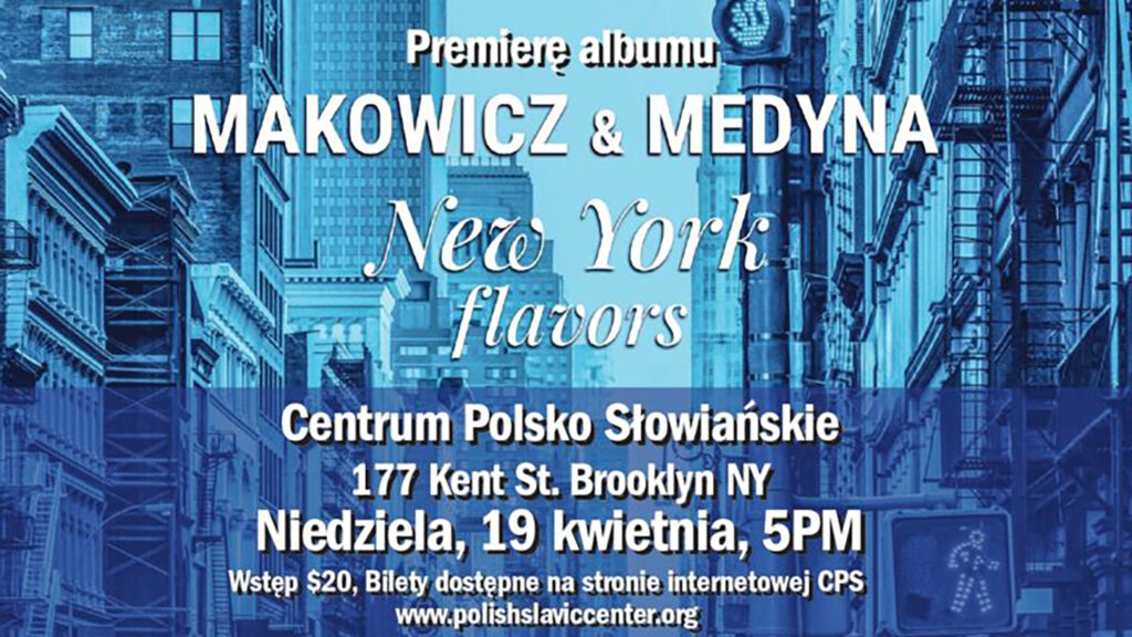 Premiera albumu Makowicz Medyna 2026 plakat head