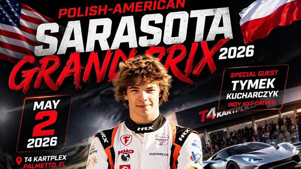 Grand prix poster head