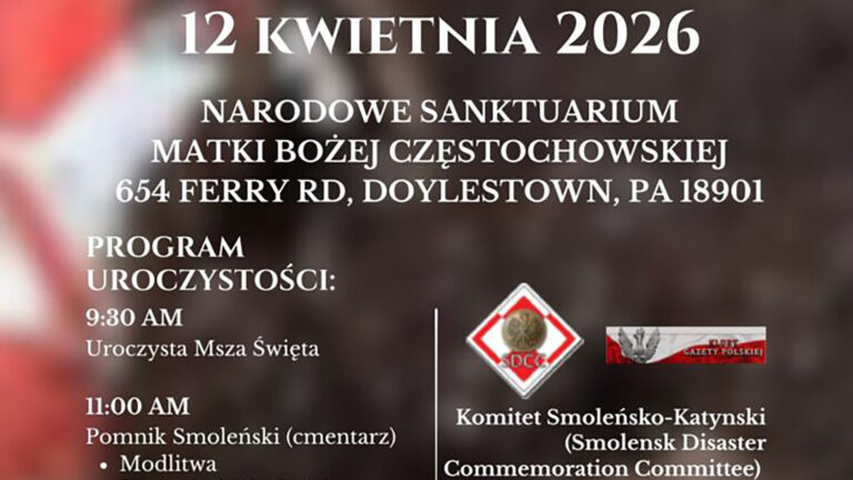 Obchody 16 rocznicy Katastrofy Smolenskiej oraz 86 rocznicy Ludobojstwa Katynskiego 1 head