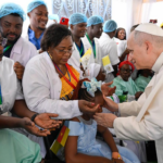 Papal trip africa head