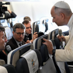 Pope flight interview 2 head