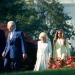 Trump karol iii camilla melania bialy dom beehive 27 kwietnia