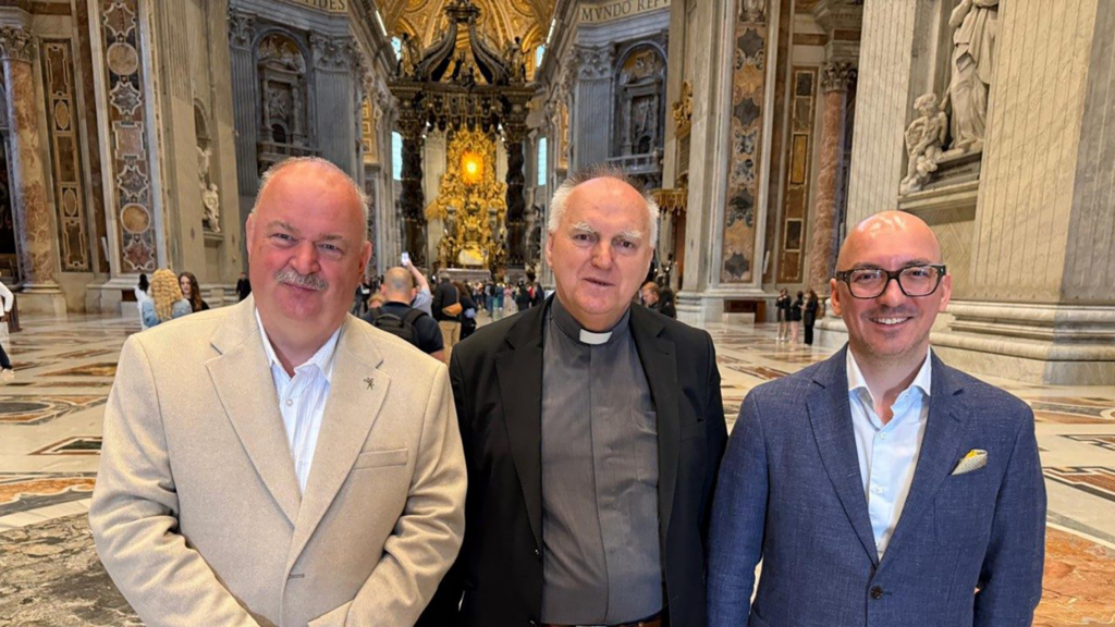Captioned delegation vatican body