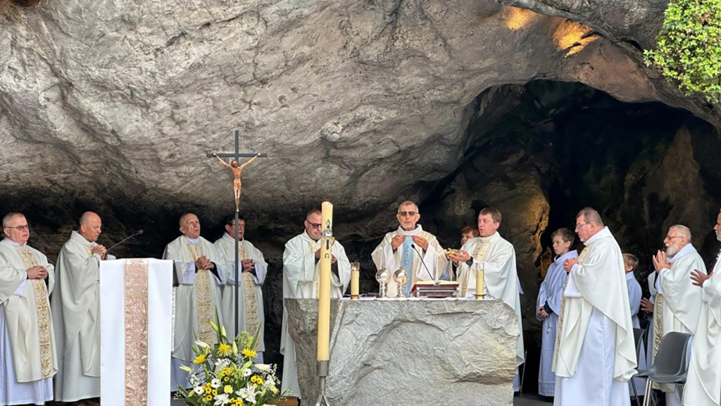 Lourdes pilgrimage body