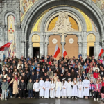 Lourdes pilgrimage head