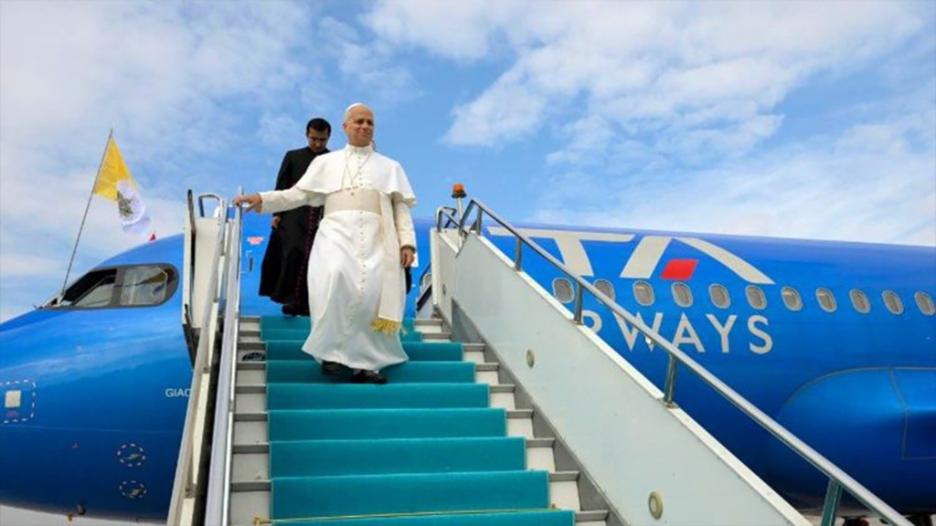 Pope anniversary body latin
