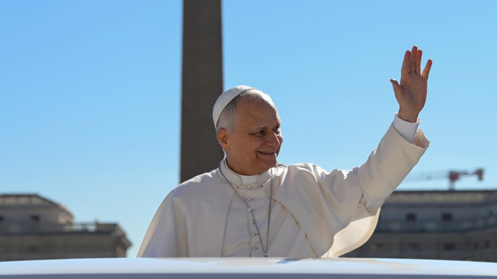Pope anniversary head