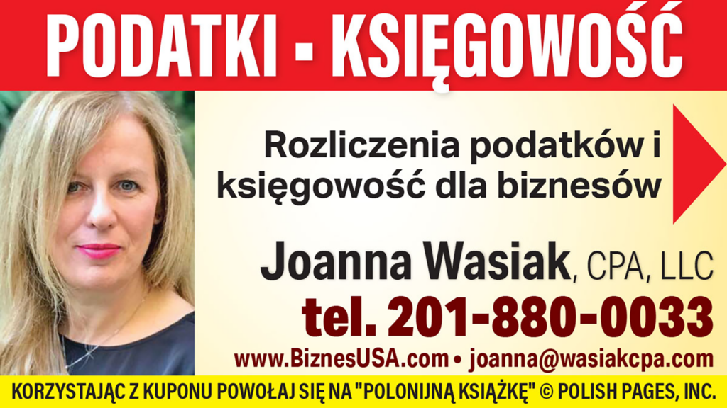 Amerykanskie podatki po polsku online bez wychodzenia z domu rozliczysz u joanny wasiak cpa z new jersey