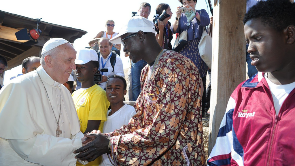 Pope francis body