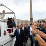 Pope poles head