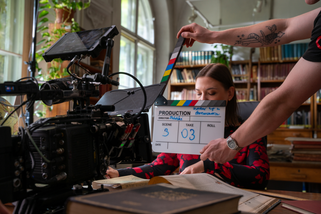 Filming body